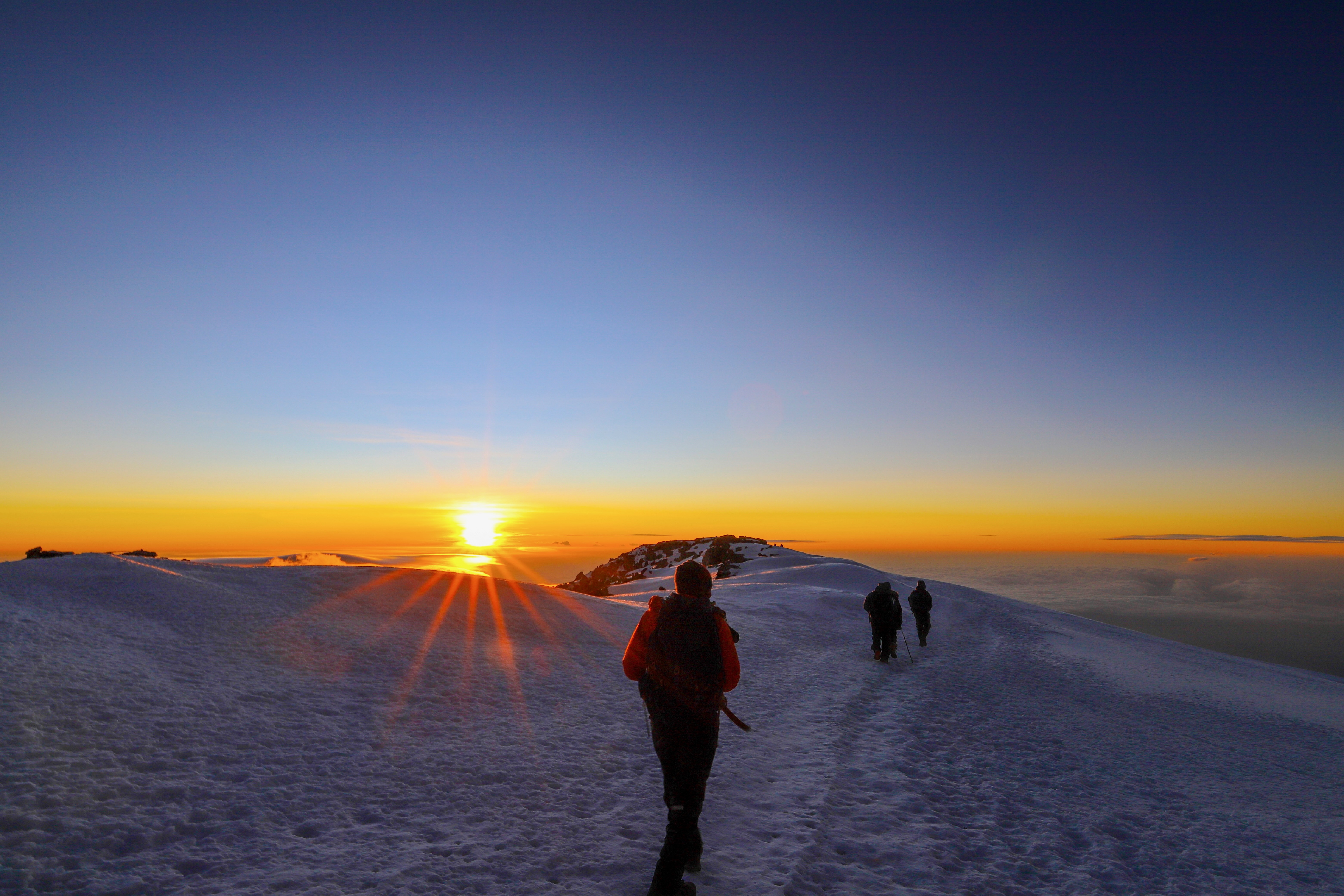 Trekking on Kilimanjaro
