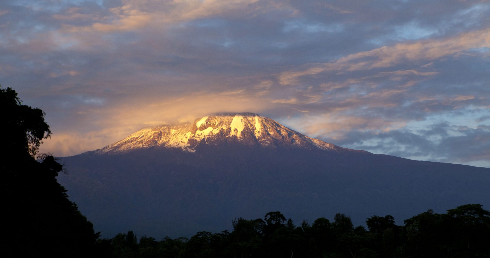Starry night on Kilimanjaro